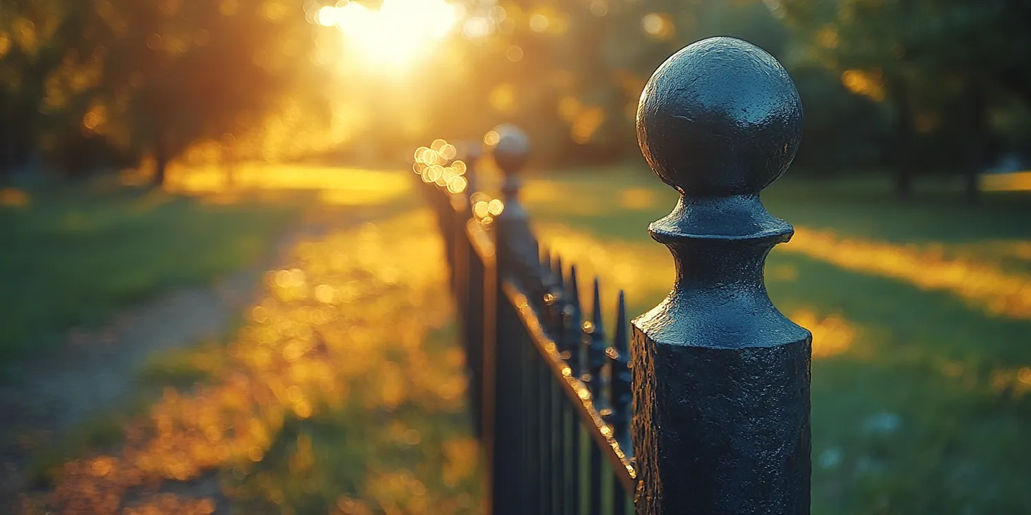 Aluminium Zaun aus Polen