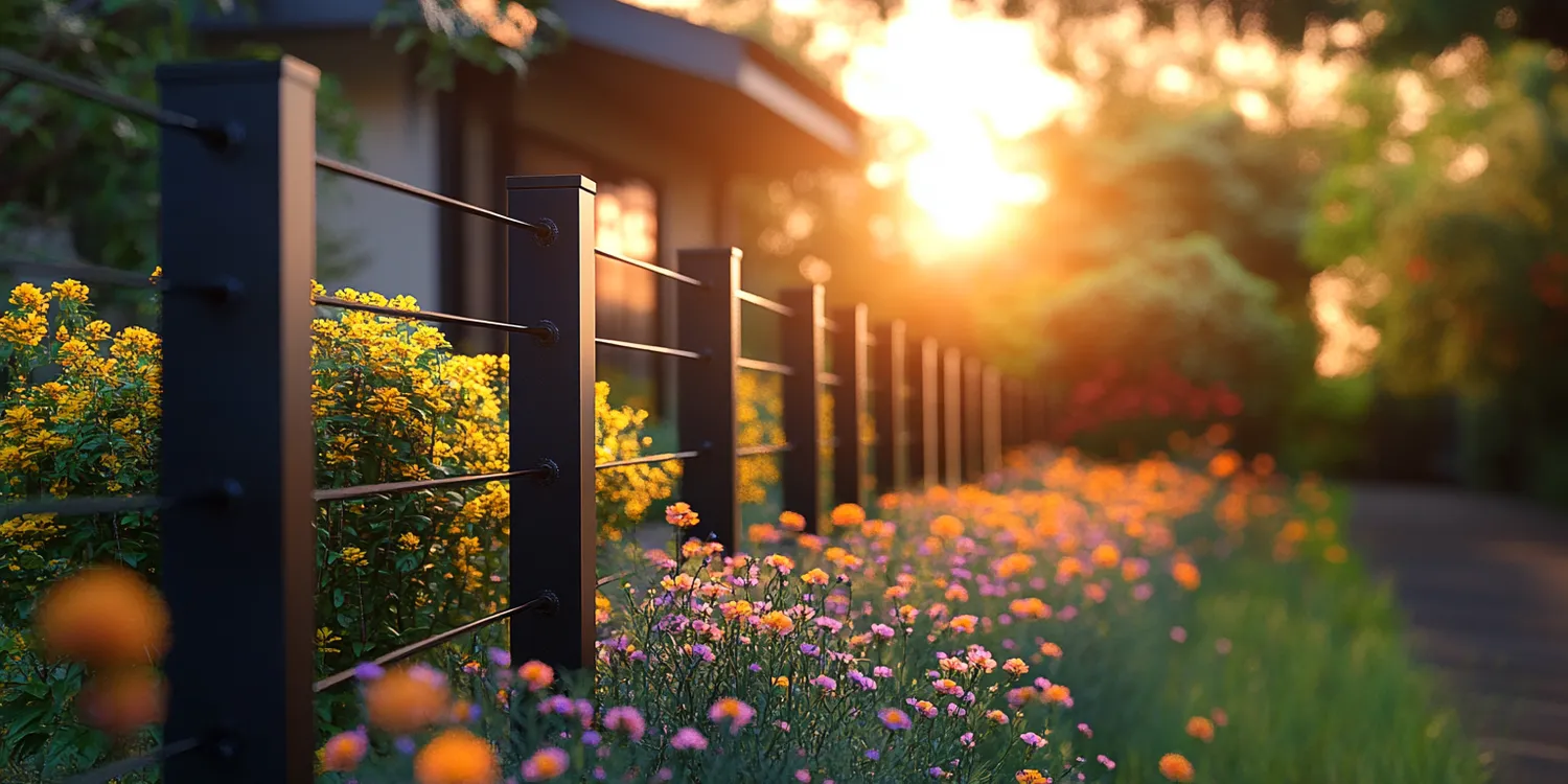 Gartenzaun Metall Polen