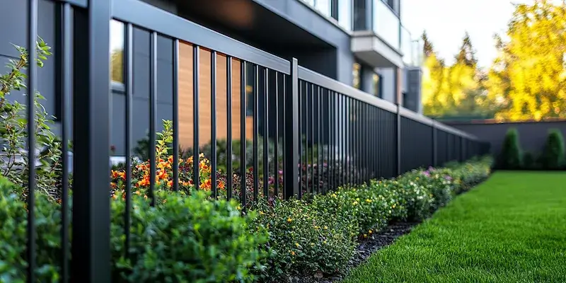 Metallzäune aus Polen mit montage