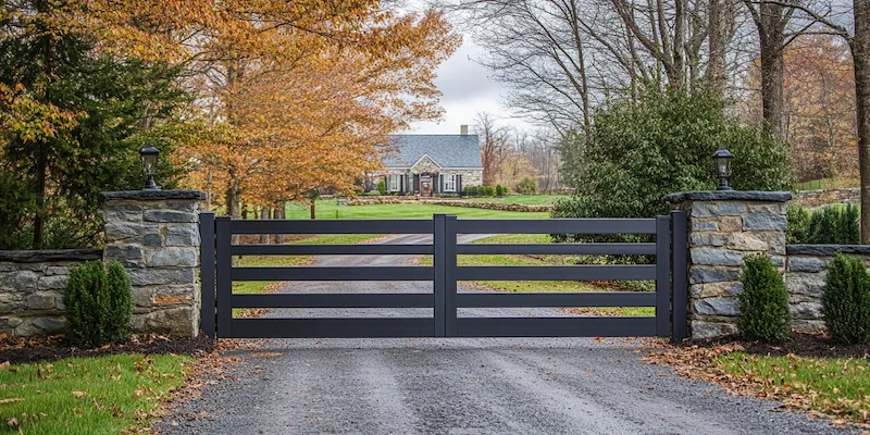 Wer stellt Zäune auf?