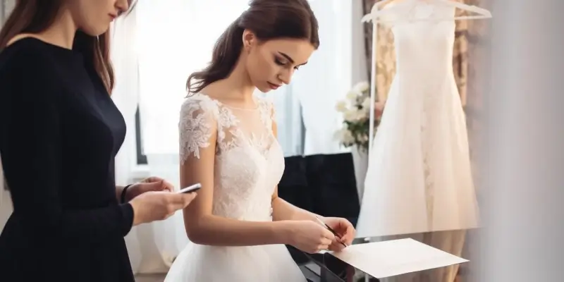 Sukienka na ślub dla panny młodej